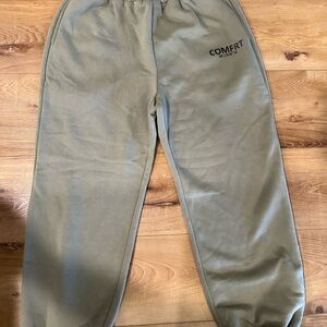 Comfort Olive Green Track Pants